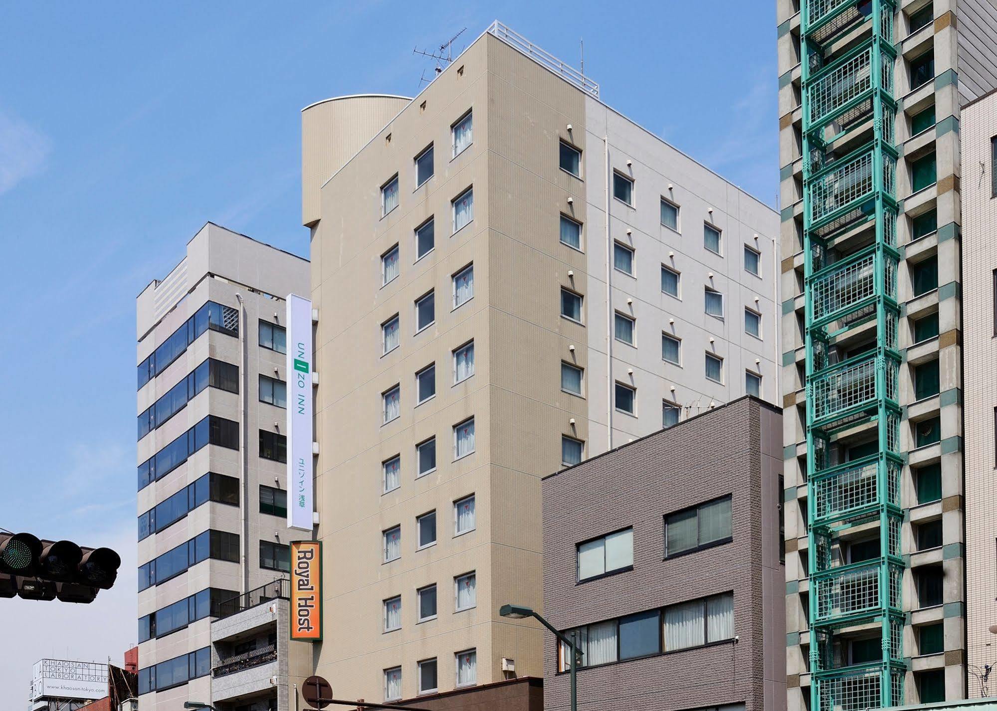 Unizo Inn Tokyo Asakusa Bagian luar foto